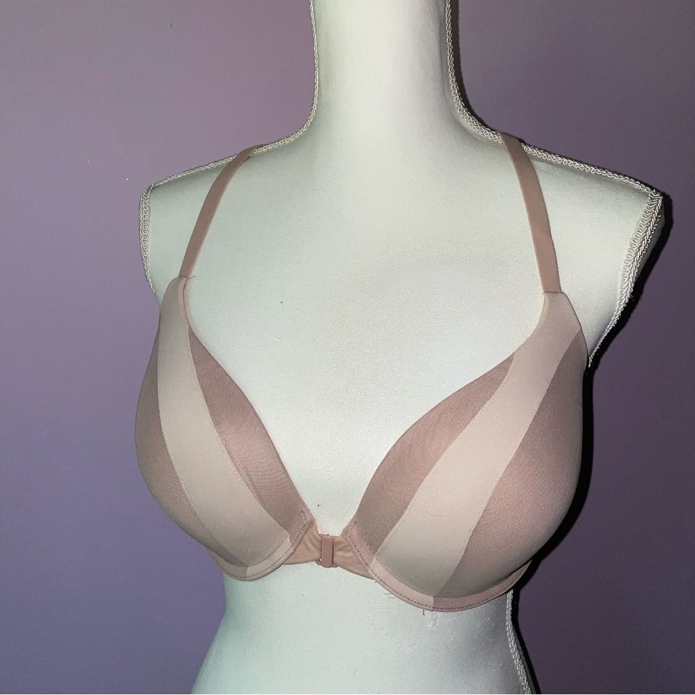 Victoria's Secret Size 34DD Body By Victoria Perfect Shape Tan Racerback